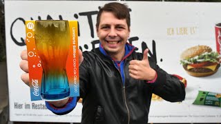 ICH BIN REICH  neues Regenbogenglas  McDonalds Coca Cola Gläser [upl. by Anah]