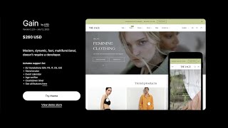 How to set up the Newsletter section Gain Shopify theme Version 230 [upl. by Orimisac]