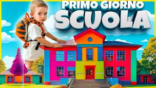 Il primo giorno di SCUOLA di Dante ❤️❤️❤️ [upl. by Rox]