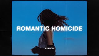 d4vd  Romantic Homicide Lyrics [upl. by Nnyl]