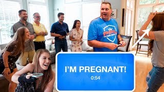 Pregnancy Announcement to Family [upl. by Heigho]