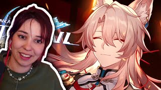 Dish Reacts to Jiaoqiu Trailer — quotPneumanull Ricequot  Honkai Star Rail [upl. by Eartnoed]