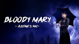 Lady Gaga  Bloody Mary Cover by Justine M Lyrics 4K [upl. by Jyoti]