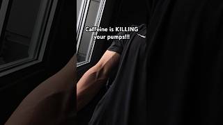 Caffeine is a vasoconstrictor NOT good for pumpsgym [upl. by Rebor]