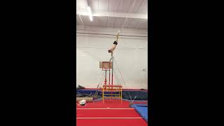 Commonwealth gymnast Josh Cook  upgraded high bar routine [upl. by Llennyl202]