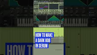 Quick Way To Make a Dark 808 in Serum  Splice [upl. by Yllas]