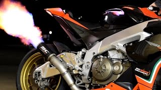 Aprilia RSV4 SC Project CRT  first start [upl. by Niarbo]