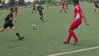 Lewis U14 Bolts FC v Barrie SC 22 030623 [upl. by Euhc]