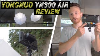 BEST Budget LED Light Panel For Starting YouTube  Yongnuo YN300 AIR Review [upl. by Shifrah798]