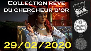 Red Dead Online  Collection rêve du chercheur dor  Les emplacements du samedi 29 février 2020 [upl. by Alyt629]