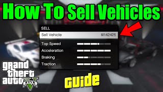 How To Sell Cars in GTA 5 [upl. by Sillig638]