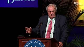 Paleoanthropologist Richard Leakey speaks at University of Delaware [upl. by Albemarle]