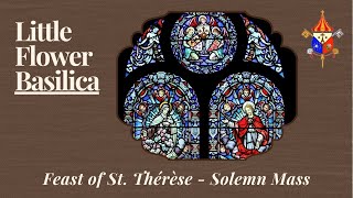 Mass of the Roses  Feast of St Therese  Oct 1 [upl. by Acirred]