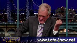 HD Top ten signs you wasted your summer  David Letterman  September 4 2009 [upl. by Yemarej]