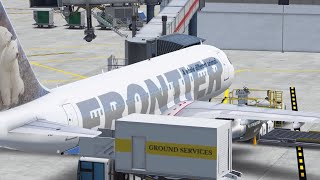 Frontier Airlines Airbus A320  Miami MIA  Cincinnati CVG  Infinite Flight aviation gaming [upl. by Netsryk]