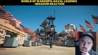 World of Warships Naval Legends  Missouri Reaction [upl. by Cone]