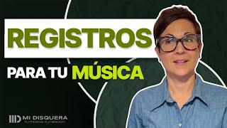 Estos son TODOS LOS REGISTROS que necesitas para tu música [upl. by Sheba326]