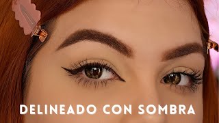 Delineado de Ojos con Sombra Marrón  Fácil y Rápido para Principiantes [upl. by Gunner]