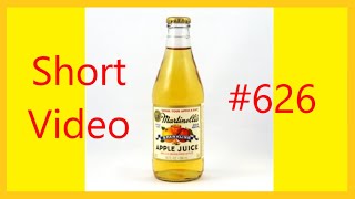 626 Short Video on Martinellis Sparkling Apple Juice [upl. by Rachaba7]