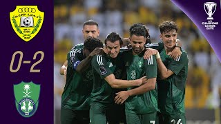 Mahrez scores  Al Wasl FC UAE  Al Ahli Saudi FC KSA  Highlights AFC Champions League Elite™ [upl. by Ekyt]