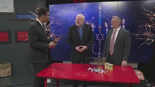 Schnucks Ladue Crossing Hanukkah celebration preview [upl. by Apollo]