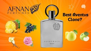 Afnan Supremacy Silver Review 2024  Creed Aventus Clone [upl. by Nauqyaj541]