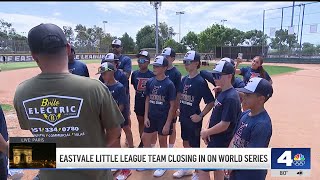 Eastvale little league team closing in on World Series [upl. by Anniala672]