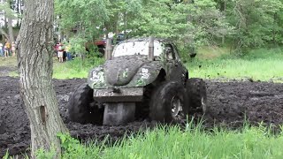 Perkins Spring Mud Bog  VW Bug Mud Bogging [upl. by Zendah]