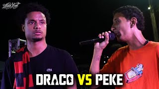 PEKE VS DRACO  OS MENOR DA NOVA 🥶 SEMIFINAL  553º Batalha do Tanque  RJ [upl. by Aselehc]