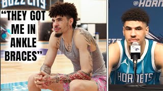 LAMELO MEDIA DAY INTERVIEW 202425 SEASON [upl. by Pinzler900]