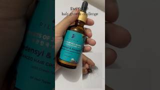 Day 9100 Hair growth challenge pilgrim advance hair growth serum [upl. by Amikat]