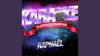 Chanson Pour Patrick Dewaere — Karaoké Playback Instrumental — Rendu Célèbre Par Raphaël [upl. by Raychel]