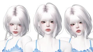 Zepeto Face Tutorial  CutePretty Girl  Oplas Zepeto [upl. by Siberson]