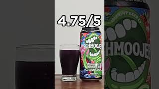 Schmoojee Strawberry Blueberry Cotton Candy from Imprint beer craftbeer beerreview shorts [upl. by Nevah452]