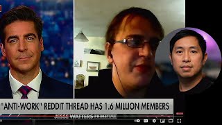 Reaction Antiwork Subreddit Fox News Interview [upl. by Nola471]