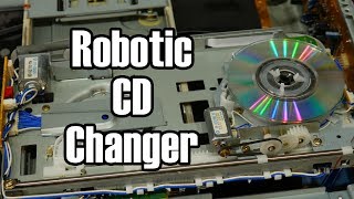 The CD Player with a Robot Inside Pioneer CLDM301 [upl. by Anej]