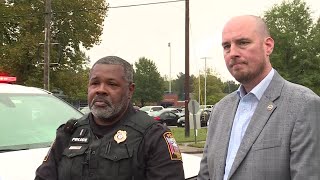 Chesterfield officials provide update on Meadowbrook High School stabbing [upl. by Odlanra]