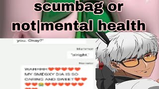 Obey me text scumbag or notmental health [upl. by Nirrak308]