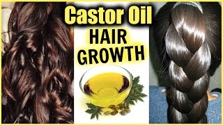 10 Benefits of CASTOR OIL for HAIR GROWTH │THICK LONG HAIR PREVENT HAIR LOSS amp BREAKAGE  MORE [upl. by Nylidam114]