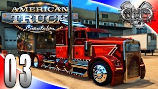 American Truck Simulator Gameplay  EP3  Hot Rod Kenworth W900 Channel Update HD Trucking Sim [upl. by Gherardi]