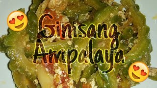 NUTRITIOUS GINISANG AMPALAYA WITH EGG [upl. by Andrey]