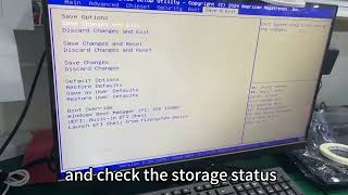 How to check your SSD status in BIOS [upl. by Inalial610]