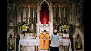 The 40 Hours Devotion 2017 Opening Mass Holy Innocents NYC [upl. by Katine110]