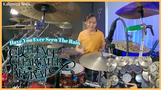 Creedence Clearwater Revival  Have You Ever Seen The Rain  Drum Cover by KALONICA NICX [upl. by Avalsorim]