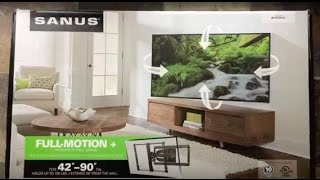 Best Full Motion TV Wall Mount  quotCustomers Most Popularquot [upl. by Aridaj]