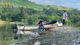 Amphibious Canoe Across Scotland  Solo Wild Camping [upl. by Margaret]