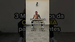 3 Movimentos da Calistenia para Iniciantes calistenia calisthenics streetworkout [upl. by Larimer584]