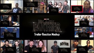 Black Panther Teaser Trailer Reaction Mashup [upl. by Mcgurn]