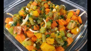 SALADA DE LEGUMES DELICIOSA  RECEITINHAS COM AMOR [upl. by Mitch]