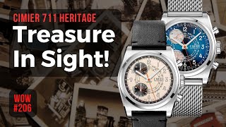 Cimier 711 Heritage Chronograph  Watch of the Week Review 206 [upl. by Nomrah]